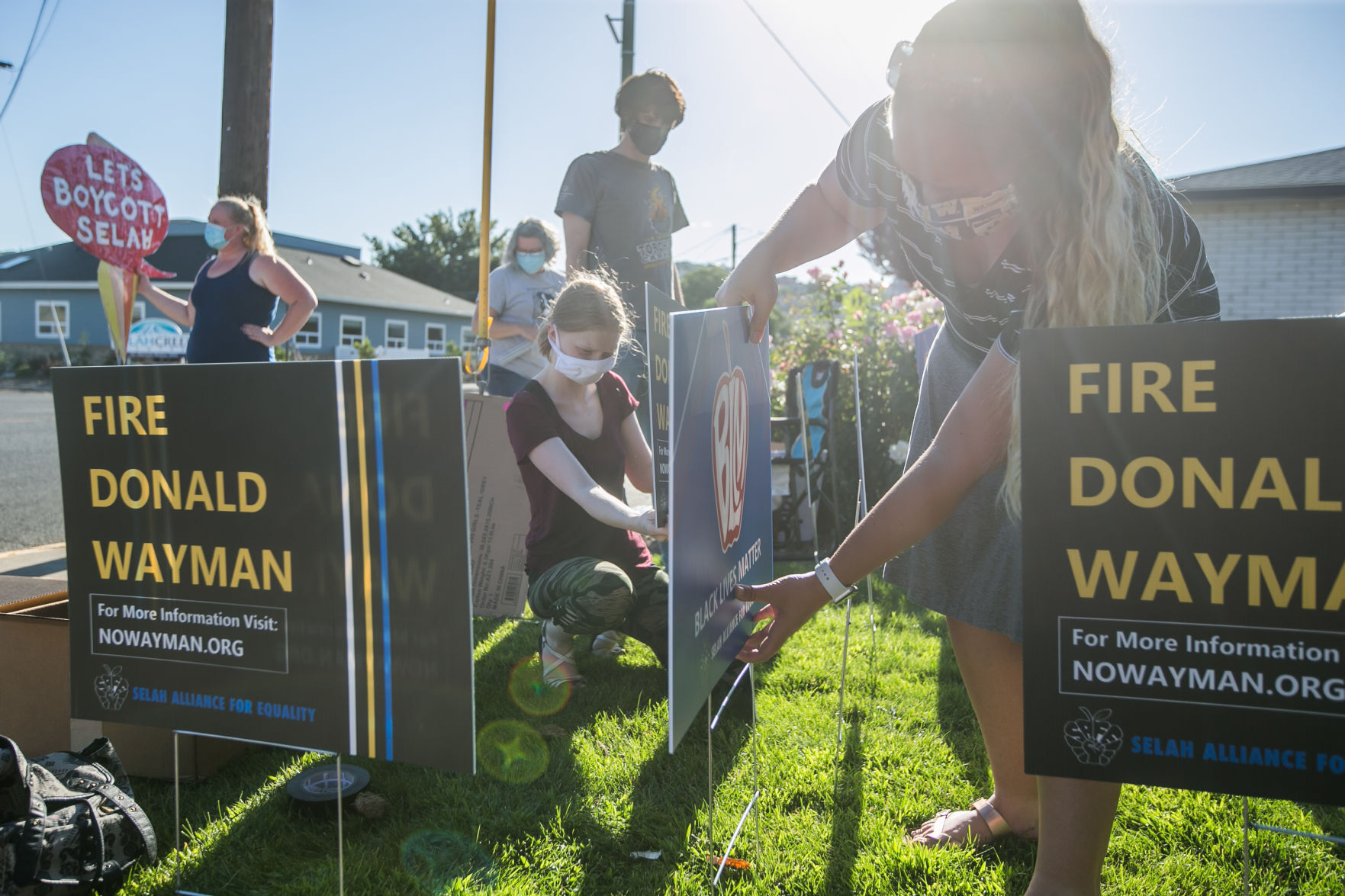 Aug. 25, 2020 | Black Lives Matter solidarity event